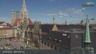 Archiv Foto Webcam Marienplatz München - Altes Rathaus 10:00
