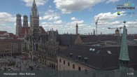 Archiv Foto Webcam Marienplatz München - Altes Rathaus 12:00