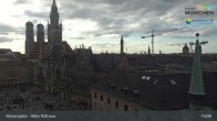 Archiv Foto Webcam Marienplatz München - Altes Rathaus 18:00
