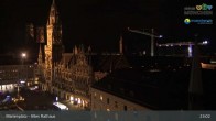 Archiv Foto Webcam Marienplatz München - Altes Rathaus 00:00