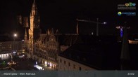 Archiv Foto Webcam Marienplatz München - Altes Rathaus 00:00