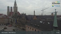 Archiv Foto Webcam Marienplatz München - Altes Rathaus 07:00