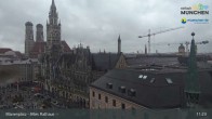 Archiv Foto Webcam Marienplatz München - Altes Rathaus 10:00