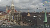 Archiv Foto Webcam Marienplatz München - Altes Rathaus 10:00