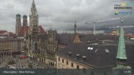 Archiv Foto Webcam Marienplatz München - Altes Rathaus 12:00