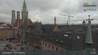 Archiv Foto Webcam Marienplatz München - Altes Rathaus 07:00
