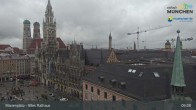 Archiv Foto Webcam Marienplatz München - Altes Rathaus 08:00