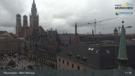 Archiv Foto Webcam Marienplatz München - Altes Rathaus 10:00