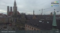 Archiv Foto Webcam Marienplatz München - Altes Rathaus 16:00