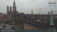 Archiv Foto Webcam Marienplatz München - Altes Rathaus 07:00