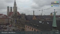 Archiv Foto Webcam Marienplatz München - Altes Rathaus 10:00