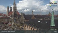 Archiv Foto Webcam Marienplatz München - Altes Rathaus 12:00