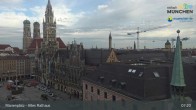 Archiv Foto Webcam Marienplatz München - Altes Rathaus 06:00