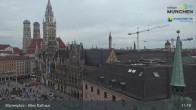 Archiv Foto Webcam Marienplatz München - Altes Rathaus 10:00