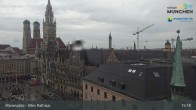 Archiv Foto Webcam Marienplatz München - Altes Rathaus 14:00