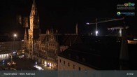 Archiv Foto Webcam Marienplatz München - Altes Rathaus 00:00