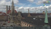 Archiv Foto Webcam Marienplatz München - Altes Rathaus 12:00