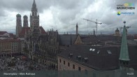 Archiv Foto Webcam Marienplatz München - Altes Rathaus 14:00