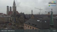 Archiv Foto Webcam Marienplatz München - Altes Rathaus 16:00