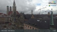 Archiv Foto Webcam Marienplatz München - Altes Rathaus 10:00