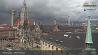 Archived image Webcam Marienplatz Munich, Bavaria 12:00