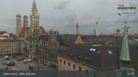 Archiv Foto Webcam Marienplatz München - Altes Rathaus 01:00