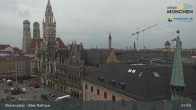 Archiv Foto Webcam Marienplatz München - Altes Rathaus 02:00