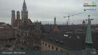 Archiv Foto Webcam Marienplatz München - Altes Rathaus 05:00