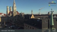 Archiv Foto Webcam Marienplatz München - Altes Rathaus 07:00