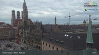 Archiv Foto Webcam Marienplatz München - Altes Rathaus 12:00
