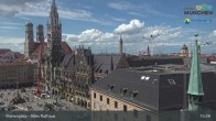 Archiv Foto Webcam Marienplatz München - Altes Rathaus 14:00