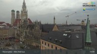 Archiv Foto Webcam Marienplatz München - Altes Rathaus 18:00