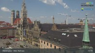 Archiv Foto Webcam Marienplatz München - Altes Rathaus 12:00