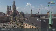 Archiv Foto Webcam Marienplatz München - Altes Rathaus 14:00
