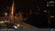 Archiv Foto Webcam Marienplatz München - Altes Rathaus 02:00
