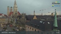 Archiv Foto Webcam Marienplatz München - Altes Rathaus 06:00