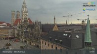 Archiv Foto Webcam Marienplatz München - Altes Rathaus 07:00