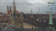 Archiv Foto Webcam Marienplatz München - Altes Rathaus 12:00
