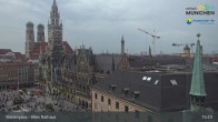 Archiv Foto Webcam Marienplatz München - Altes Rathaus 14:00