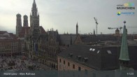 Archiv Foto Webcam Marienplatz München - Altes Rathaus 16:00