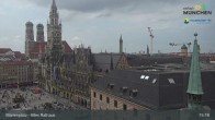Archiv Foto Webcam Marienplatz München - Altes Rathaus 14:00