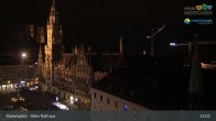 Archiv Foto Webcam Marienplatz München - Altes Rathaus 00:00