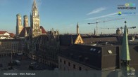 Archiv Foto Webcam Marienplatz München - Altes Rathaus 06:00