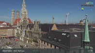 Archived image Webcam Marienplatz Munich, Bavaria 10:00
