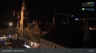 Archived image Webcam Marienplatz Munich, Bavaria 04:00