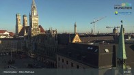 Archiv Foto Webcam Marienplatz München - Altes Rathaus 06:00