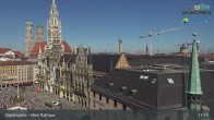 Archiv Foto Webcam Marienplatz München - Altes Rathaus 05:00