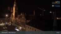 Archived image Webcam Marienplatz Munich, Bavaria 00:00