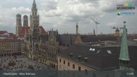 Archived image Webcam Marienplatz Munich, Bavaria 12:00