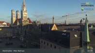 Archiv Foto Webcam Marienplatz München - Altes Rathaus 13:00